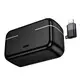 Микрофон HOCO Bright 2-in-1 wireless microphone with case (iP/Type-C) L22 |2.4G, 15m, 5-6h|
