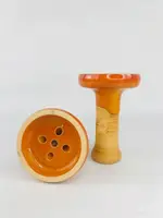 Глиняная чаша  для кальяна Rozik Hookah Flat - Огонь