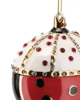 Елочная игрушка Alessi Re Coccinello 8,5х6х8,5 см
