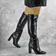 Сапоги женские Fashion Sarge 2185 39 размер 25 см Черный
