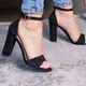 Женские босоножки Fashion Prominent 3106 39 размер 25 см Черный