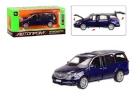 Игрушечная машинка с открывающимися дверьми 6611 "АВТОПРОМ" металлическая Синий