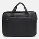 Мужская кожаная сумка Borsa Leather K11117-black