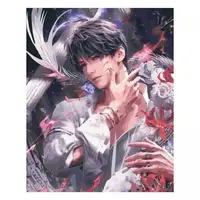 Уцінка. Картина за номерами Магія погляду - Love and Deepspace 40*50 см Рафаель Пошкоджена плівка та немає пензликів