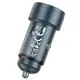 Адаптер автомобильный HOCO Glorious car charger Z57A |1USB/1Type-C, 30W/3A, PD/QC|