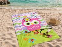 Рушник пляжний Love You Home Совенок ly60192 75х150 см