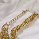 Колье женское Цепь 8482 51 см золотистое