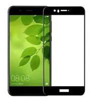 Захисне скло Full screen PowerPlant для Huawei Nova 2, Black