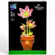 Конструктор "Flowers" (364 дет), собранная конструкция - 30х11,5 см
