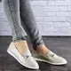 Женские слиперы Fashion Jeffy 1754 39 размер 25 см Бежевый