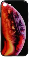Чехол-накладка TOTO Print Glass Space Case Apple iPhone 7/8/SE 2020 Amethyst