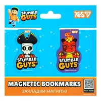 Закладка магнитная для книги YES Stumble Guys 708746 2 шт