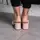 Мюли женские Fashion Kaaisa 2831 40 размер 25,5 см Розовый