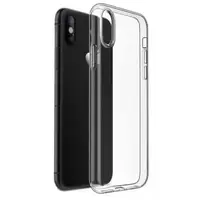 Силиконовый тонкий чехол для iPhone XS / X -  Прозрачный