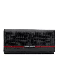 Женский кожаный кошелек Ricco Grande K1AE151bl-black