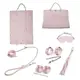 Набор для БДСМ игр BDSM-NEW PVC Bondage Set Pink