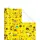 Бумага упаковочная PPW PAPER Lesko PZ060-1 Эмодзи 50*70 см