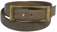 Винтажный женский кожаный ремень Vanzetti 100089 коричневый