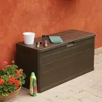Скриня пластиковий Woodys Lin 280 л коричневий Toomax