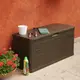 Сундук пластиковый Woodys Lin 280 л коричневый Toomax