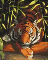 Картина по номерам. Art Craft "Бенгальский тигр" 40*50 см 11618-AC