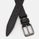 Мужской кожаный ремень Borsa Leather 125v1fx100-black