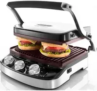 Электрогриль Delonghi СGH-912-С-Steel-BK 1500 Вт