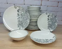 Сервиз столовый TULU Flower KL24-FLOWER 24 предмета