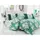 Постельное белье Beverly Hills Polo Club ранфорс - BHPC 024 Green евро