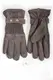 Мужские замшевые перчатки Shust Gloves BROWN Средние 8-320