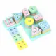 Деревянная игрушка Lesko DL-004 Blocks Square + Rectangle для детей обучающая