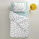 Набор простыни на резинке 60x120 LIGHT BLUE & STAR