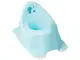 Горщик дитячий з музикою антиковзкий DOG&CAT light blue