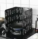 Экран для защиты от брызг Кактусы 7991 845х325х0,8 мм черный
