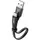 Кабель USB Baseus Type-C Nimble Portable 0.23m, Black (CATMBJ-01)