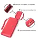 Стильный кошелек-клатч для женщин на одно отделение из натуральной кожи ST Leather 22561 Красный