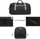 Сумка дорожная на колесах TravelZ Wheelbag Doubleloader foldable black (603096)