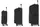 Чемодан Gabol Florida (L) Black (123147-001)