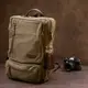 Рюкзак текстильный дорожный унисекс на два отделения Vintage 20612 Зеленый