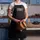 Фартук "#яжмать", Черный, русский