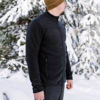 Кофта флісова Tribe Fleece Jacket Full Zip T-KJ-0011-black-48 48 р чорна