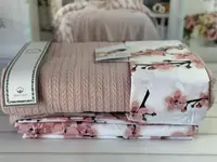 Pudra Літній набір з Плед машинна в'язка. Romeo home Туреччина