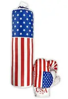 Боксерский набор Danko Toys "Америка" средний. Blue and Red (804)