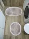 Набор ковриков для ванной комнаты, 2 шт, Carpet One Турция