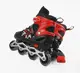 Роликовые коньки 895-S Best Roller колеса PVC светящиеся. Red (размер 29-33) (173832)