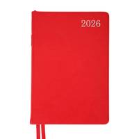 Деловой блокнот А5 Leo Planner City 252666 368 листов красный