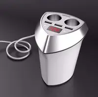 Автомобільний зарядний пристрій Alien CR-3XP 2*AutoPlug 3*USB white Remax 344901