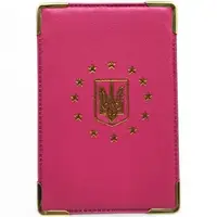 Обкладинка для карт (ID паспорт, пропуск, студентський), малиновий