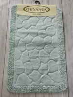 Tas blue Коврики в ванной комнате. 2шт. Okyanus Турция.