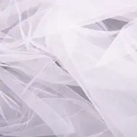 Тканина фатин євро 300 см 15 г/м2 фатин легка декоративна для суконь, костюмів, декору V-H1 білий